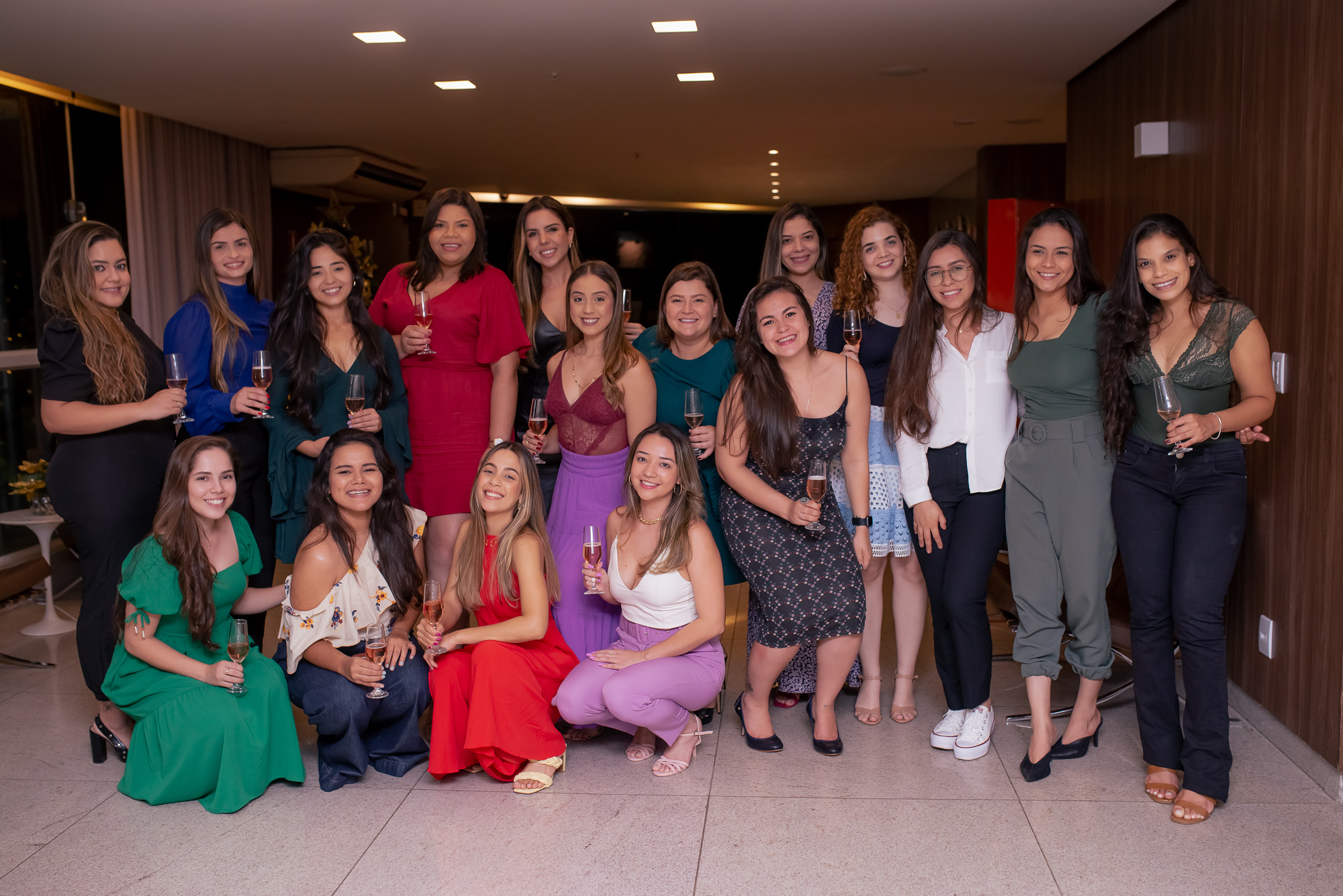 Foto oficial das integrantes da Comunidade Minerva